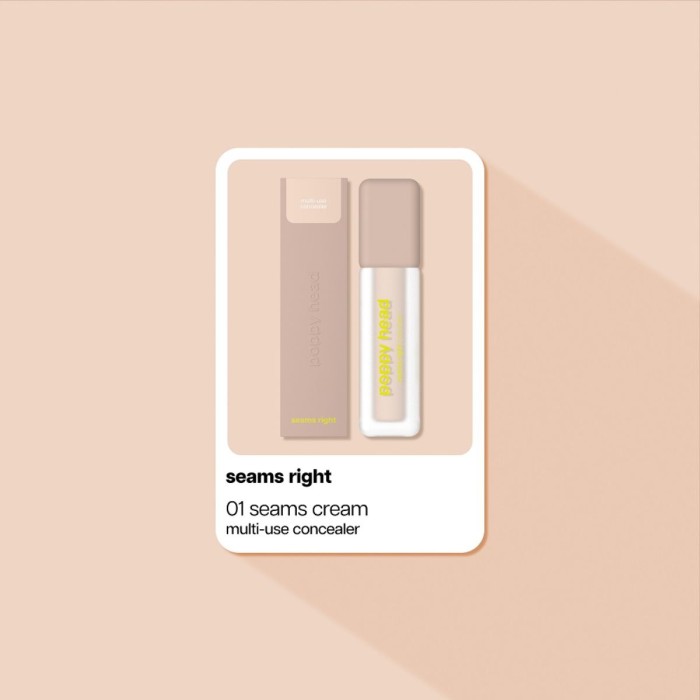 Poppy Head Seams Right Concealer 01 Cream