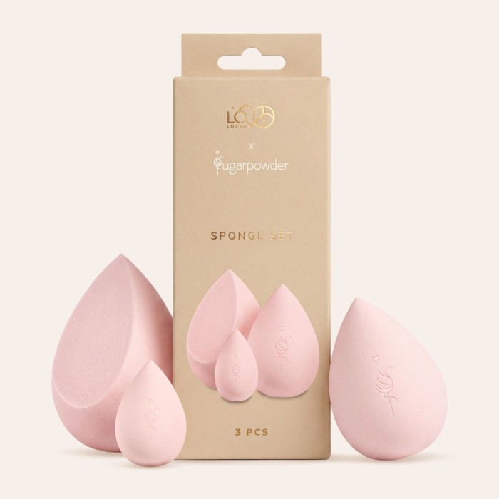 Lovro SET Lovro x SugarPowder 3 Sponge Set