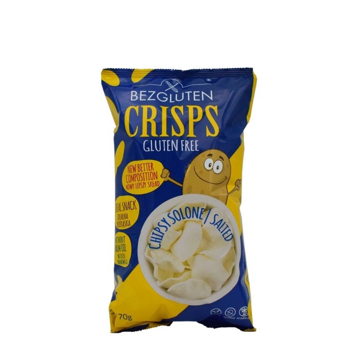 Bezgluten Salted Chips 70g Gluten-Free
