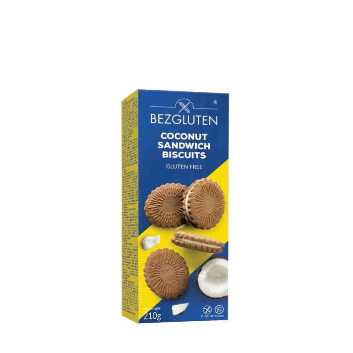 Bezgluten Coconut-Filled Cookies 210g Gluten-Free