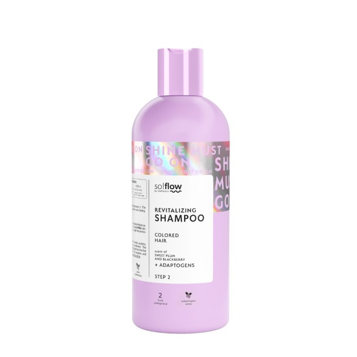 So!Flow Revitalizing Shampoo for Colored Hair - Sweet Plum & Blackberry Σαμπουάν Μαλλιών 400ml