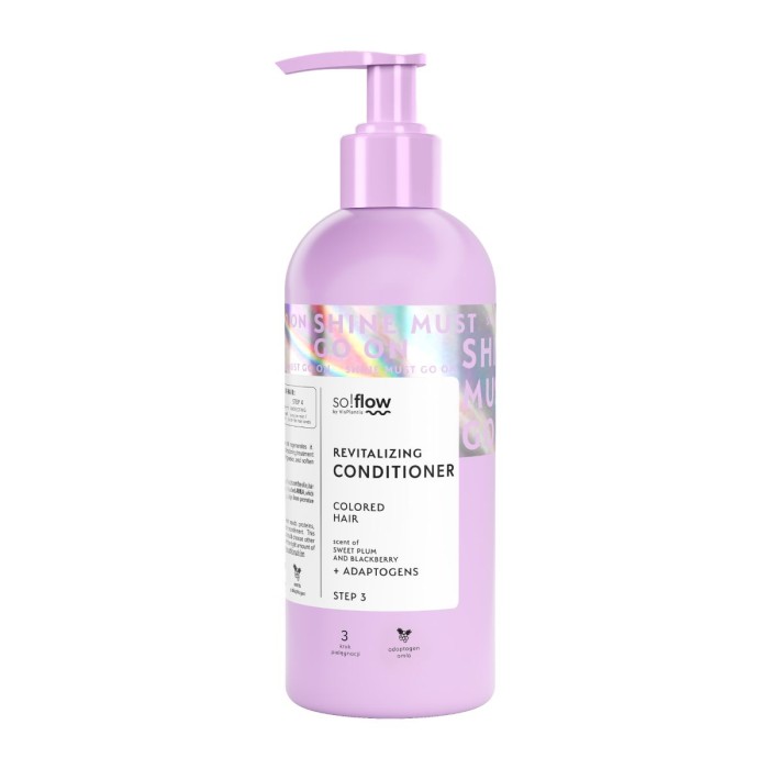 So!Flow Revitalizing Conditioner for Colored Hair - Sweet Plum & Blackberry Μαλακτική Μαλλιών 400ml