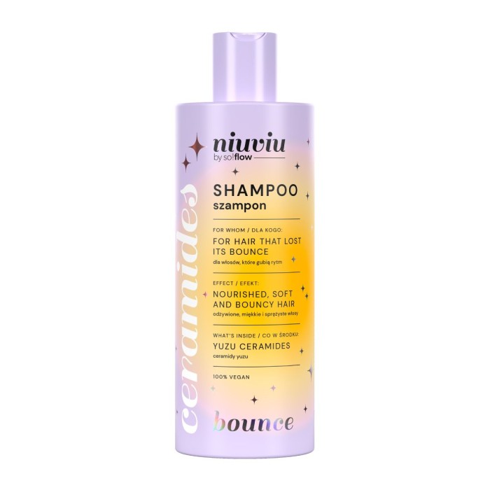 Niuviu Shampoo for Hair That Lost Bounce - Yuzu Ceramides Σαμπουάν Μαλλιών 300ml
