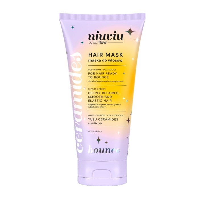 Niuviu Hair Mask for Hair Ready To Bounce - Yuzu Ceramides Μάσκα Μαλλιών 200ml