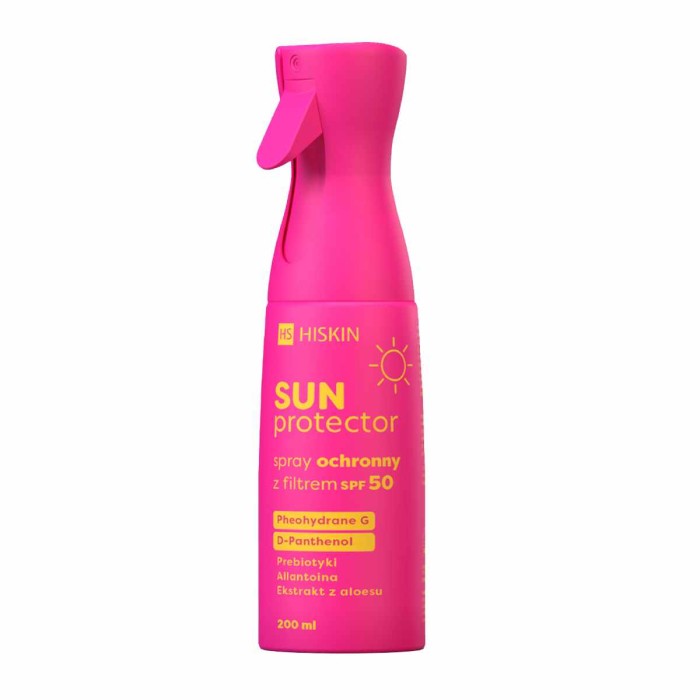 Hiskin Αντηλιακό Σπρέι Σώματος SPF50 200ml