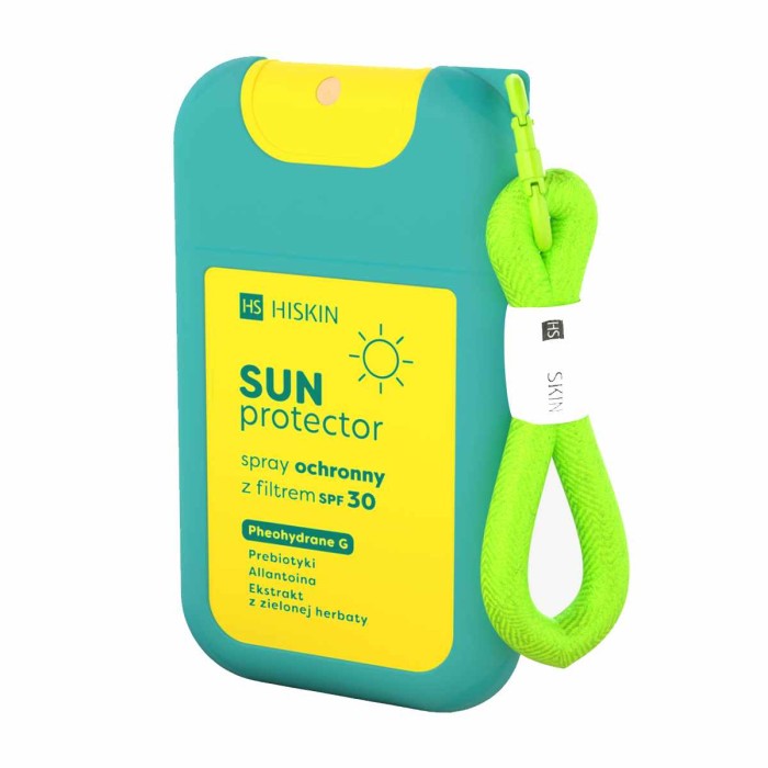 Hiskin Αντηλιακό Σπρέι Σώματος Travel Size SPF50 30ml