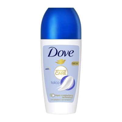 Dove Advanced Care Talco Αποσμητικό Roll-On 50ml