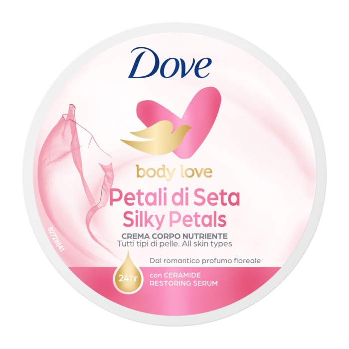 Dove Silky Petal Κρέμα Σώματος 300ml