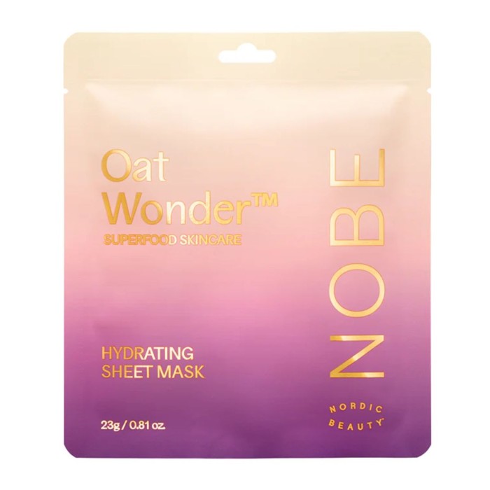 Nobe Oat Wonder Ενυδατική Μάσκα Προσώπου