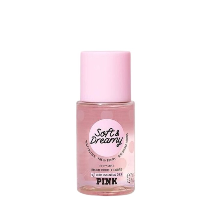 Victorias Secret Pink Soft & Dreamy Αρωματικό Σπρέι Σώματος 75ml