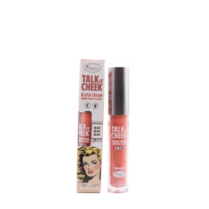 theBalm Talk Is Cheek Cream Blush Promise 