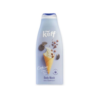 Keff Body Wash Αφρόλουτρο Cookie Cream 500ml