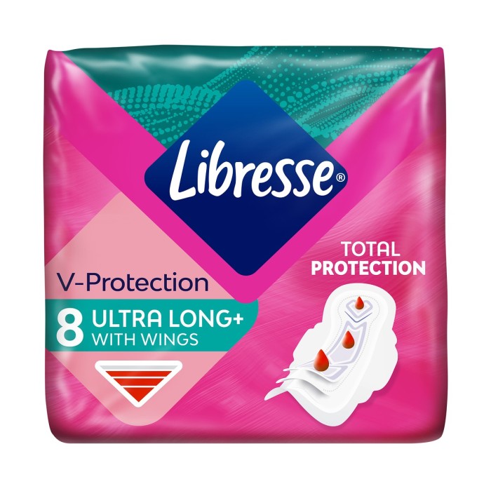 Libresse Ultra Long Pads with Wings, 16pcs