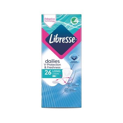 Libresse Long Liners, 26pcs
