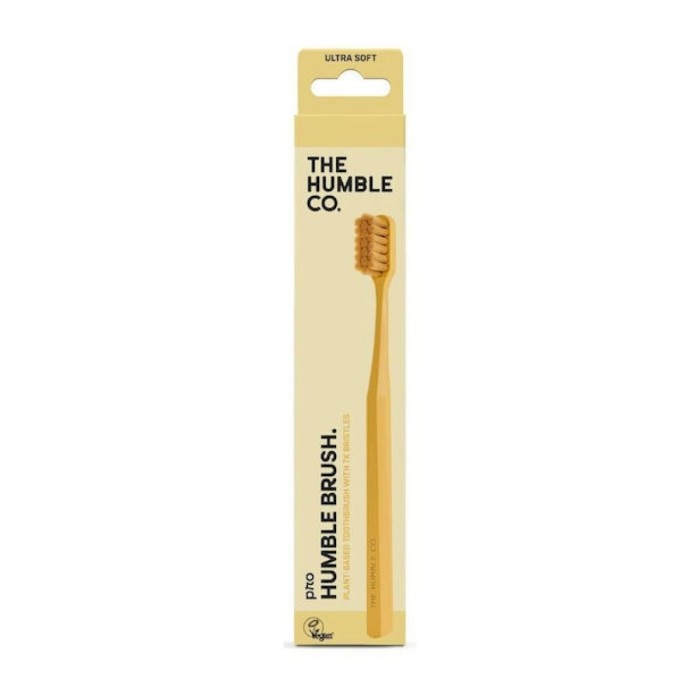 Humble Plant-Based Brush Pro With 7000 Bristles Yellow