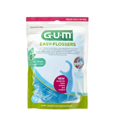 Gum 890 Easy Flossers Dental Floss 90pcs