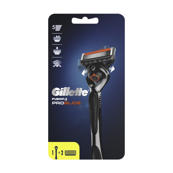 Gillette ProGlide Ξυριστική Μηχανή Με 2 Ανταλλακτικές Κεφαλές