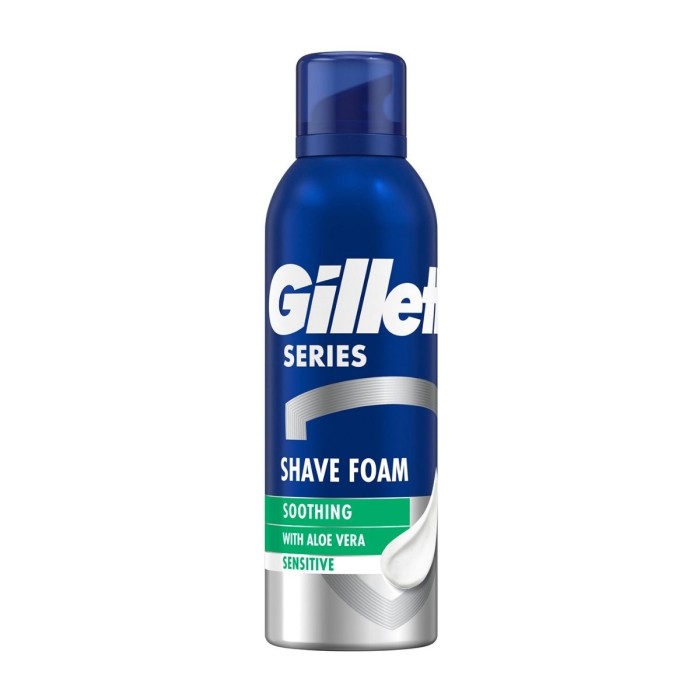 Gillette Soothing Sensitive Shave Foam Αφρός Ξυρίσματος 200ml