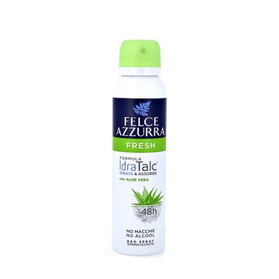 Felce Azzura Fresh 48H No Alcohol  Aloe Vera 150ml
