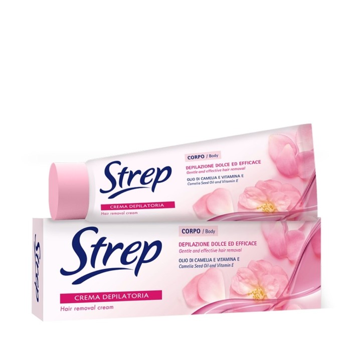 Strep Body Hair Removal Cream With Camelia & Vitamine E 150ml