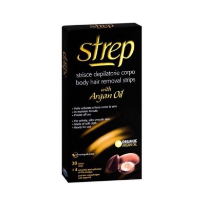 Strep Αποτριχωτικές Ταινίες Σώματος με Argan Oil 20τμχ