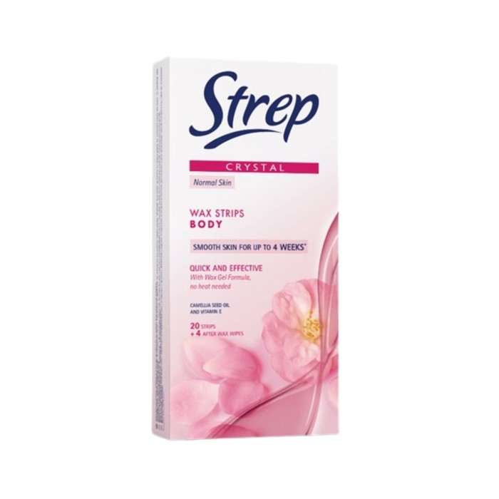 Strep Crystal Body Wax Strips 20pcs