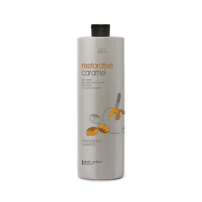 Dott. Solari Restorative Caramel Shampoo Σαμπουάν Επανόρθωσης 1lt