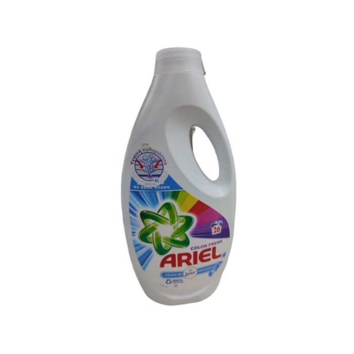 Ariel Υγρό Απορρυπαντικό Ρούχων για Χρωματιστά Touch Of Lenor 26 Μεζ