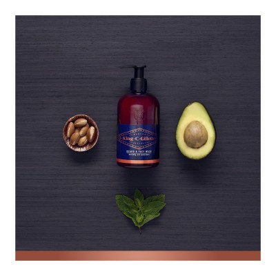 King C. Gillette Men’s Beard And Face Wash, 350ml