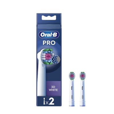 Oral-B Pro 3D White ανταλακτικά, 2τμχ