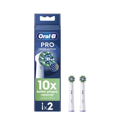 Oral-B Pro CrossAction Ανταλλακτικές Κεφαλές, 2τμχ