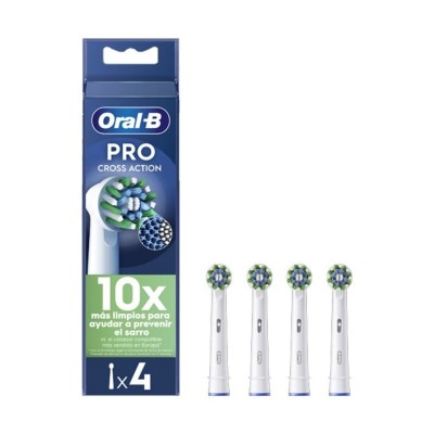 Oral-B Pro CrossAction Ανταλλακτικές Κεφαλές, 4τμχ