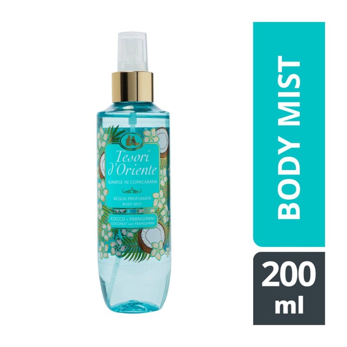 Tesori dOriente Sunrise Ιn Copacabana Αρωματικό Σπρέι Σώματος 200ml