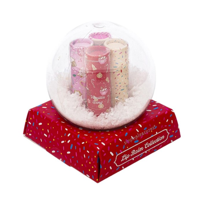 Tricoastal Σετ Βάλσαμο Χειλιών Χιονόμπαλα, 4τμχ