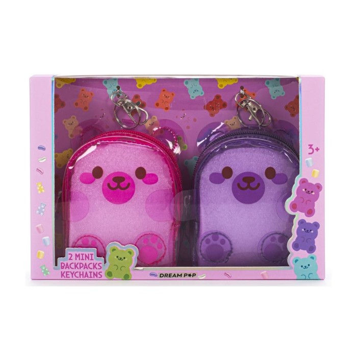 Dream Pop Keychain Set Mini Backpacks