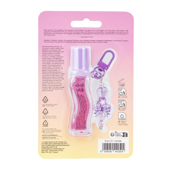 lip gloss with charm