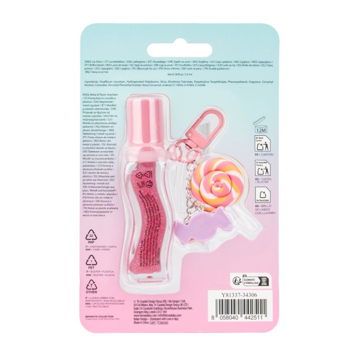 lip gloss with charm