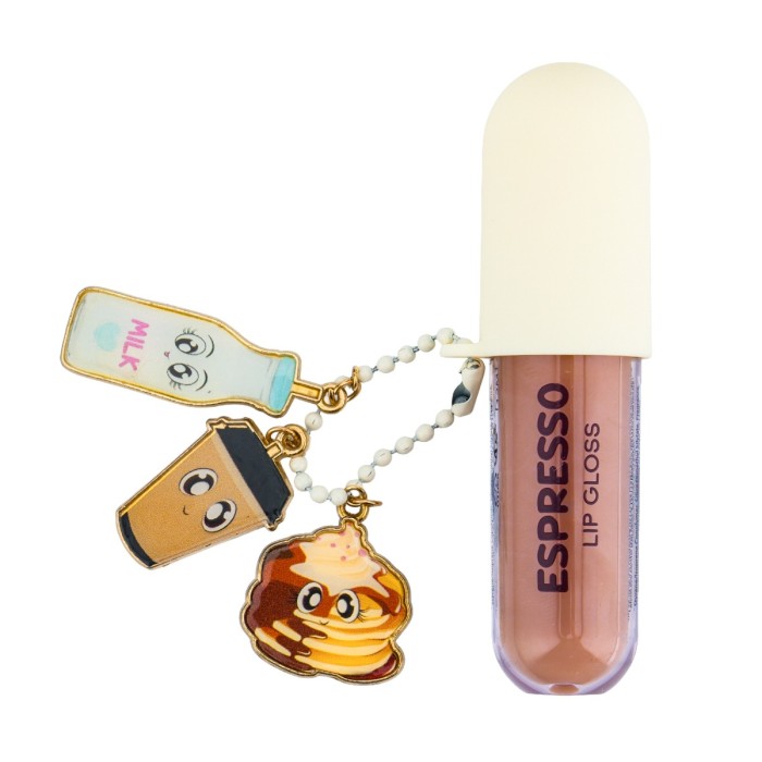 8058040457898 Metallic Charm Lip Gloss Set, Tricoastal Espresso