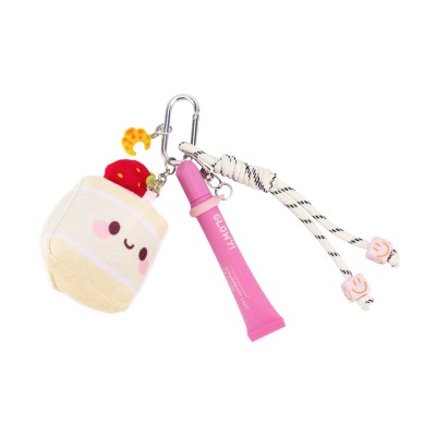 Tricoastal Strawberry Lip Gloss Keychain – Μπρελόκ με Λιπ Γκλος Φράουλα