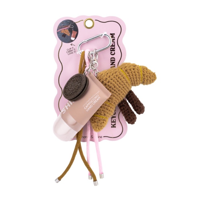 Tricoastal Cappuccino Hand Cream Keychain – Μπρελόκ με Κρέμα Χεριών Καπουτσίνο