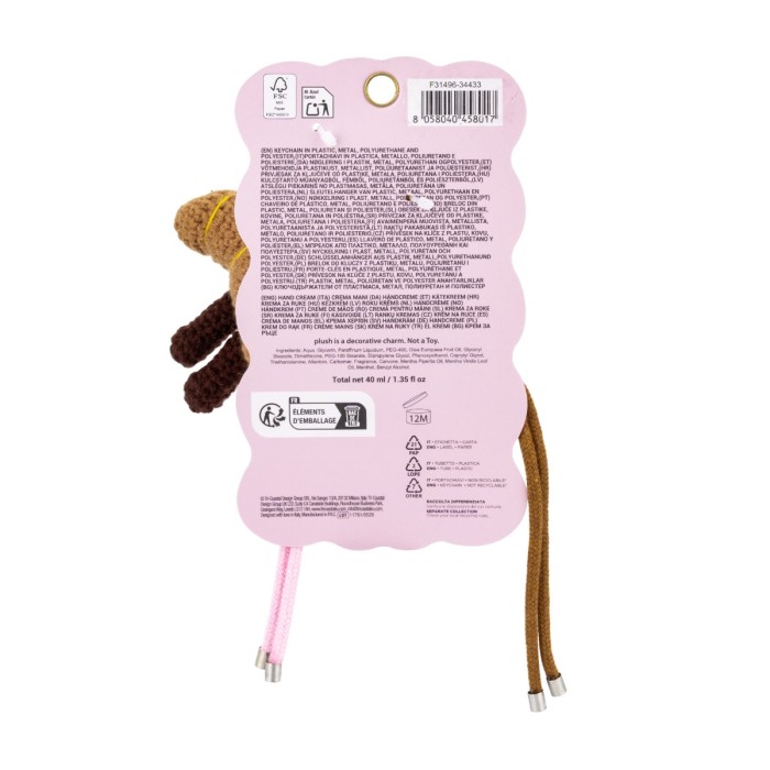 Tricoastal Cappuccino Hand Cream Keychain – Μπρελόκ με Κρέμα Χεριών Καπουτσίνο
