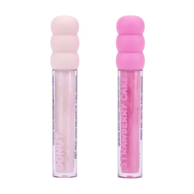 Tricoastal Lip Oil Duo – Ντόνατ & Φράουλα (Σετ 2 τεμαχίων)