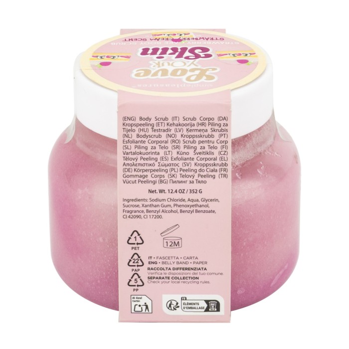 Tricoastal Strawberry Body Scrub – Απολεπιστικό Σώματος Φράουλα