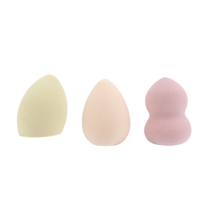 Tricoastal Makeup Sponge Trio – Set of 3 Makeup Sponges