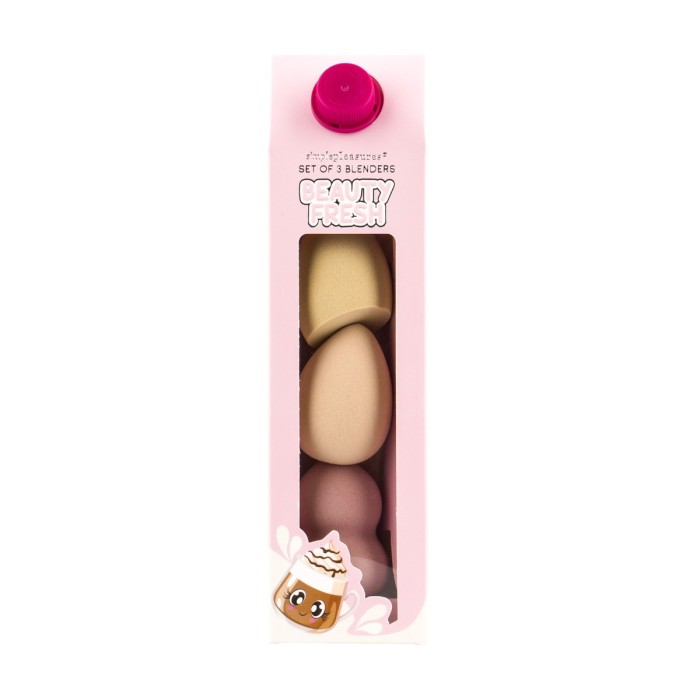 Tricoastal Makeup Sponge Trio – Set of 3 Makeup Sponges