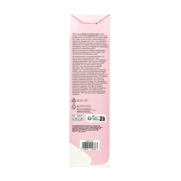 Tricoastal Makeup Sponge Trio – Set of 3 Makeup Sponges