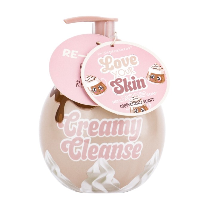 Tricoastal Cream Cleanse Glitter Hand Soap – Cream Soap 500 ml with Charm
