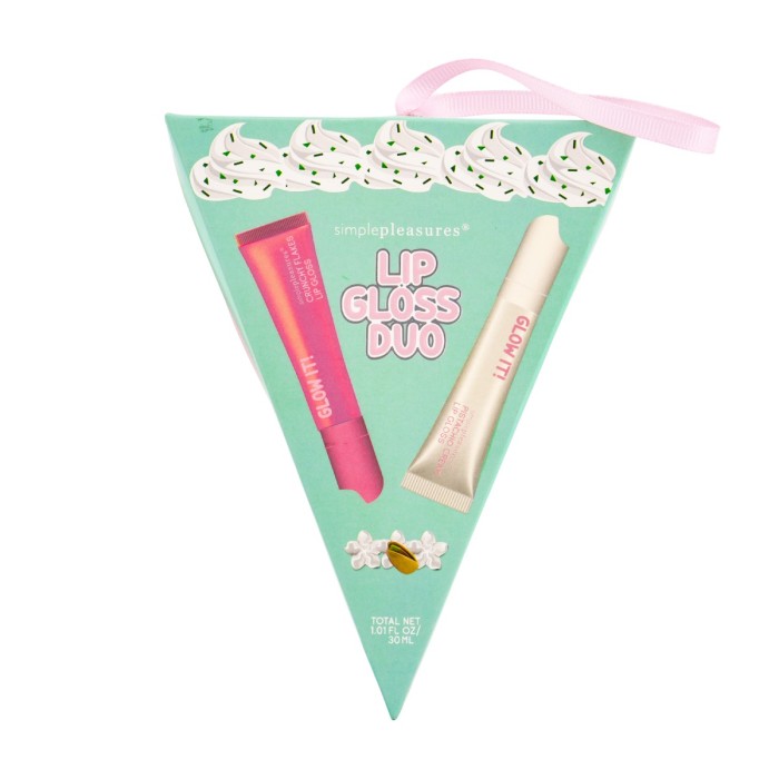 Tricoastal Lip Oil Duo – Τραγανά Flakes & Φυστίκι (Σετ 2 τεμαχίων)