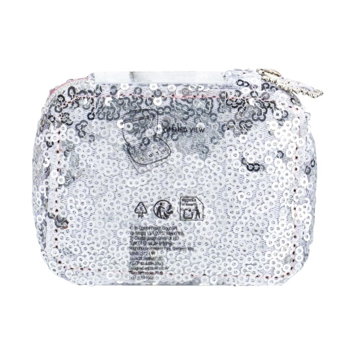 Tricoastal Pill Bag Pink Bows With Rhinestones