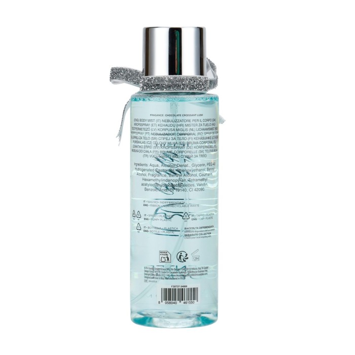 Tricoastal Body Spray with Glitter & Vanilla-Almond Fragrance